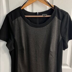 George Women's  Black and Gray Dress